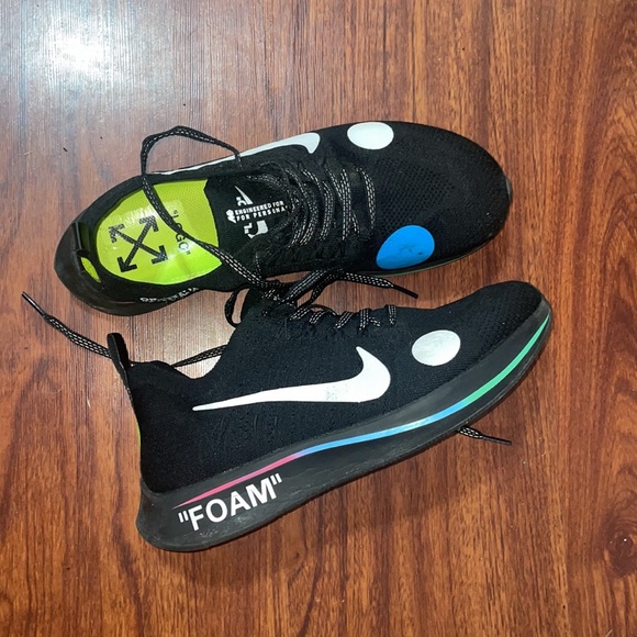 Offwhite running shoes size 9 - Picture 2 of 6